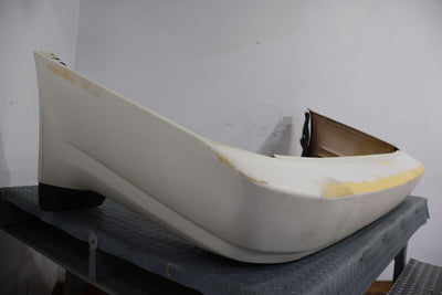 86-93 Toyota Supra MK3 Rear Bumper Cover (White Pearl 051) Very Poor Paint