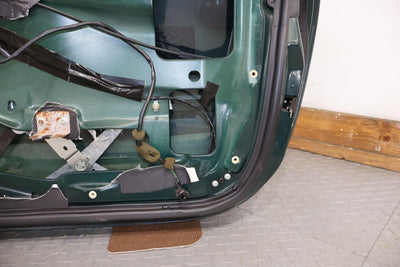 97-04 Jaguar XK8 Right Passenger Door W/Glass (British Racing HFB) Dents/Respray