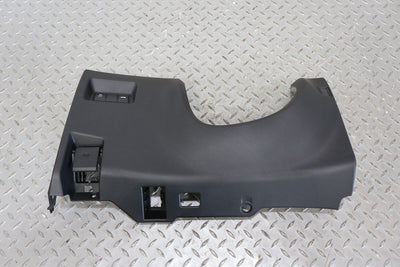 16-20 Infiniti Q50 Left Driver Knee Pad Bolster Panel W/ Switches (Black G)