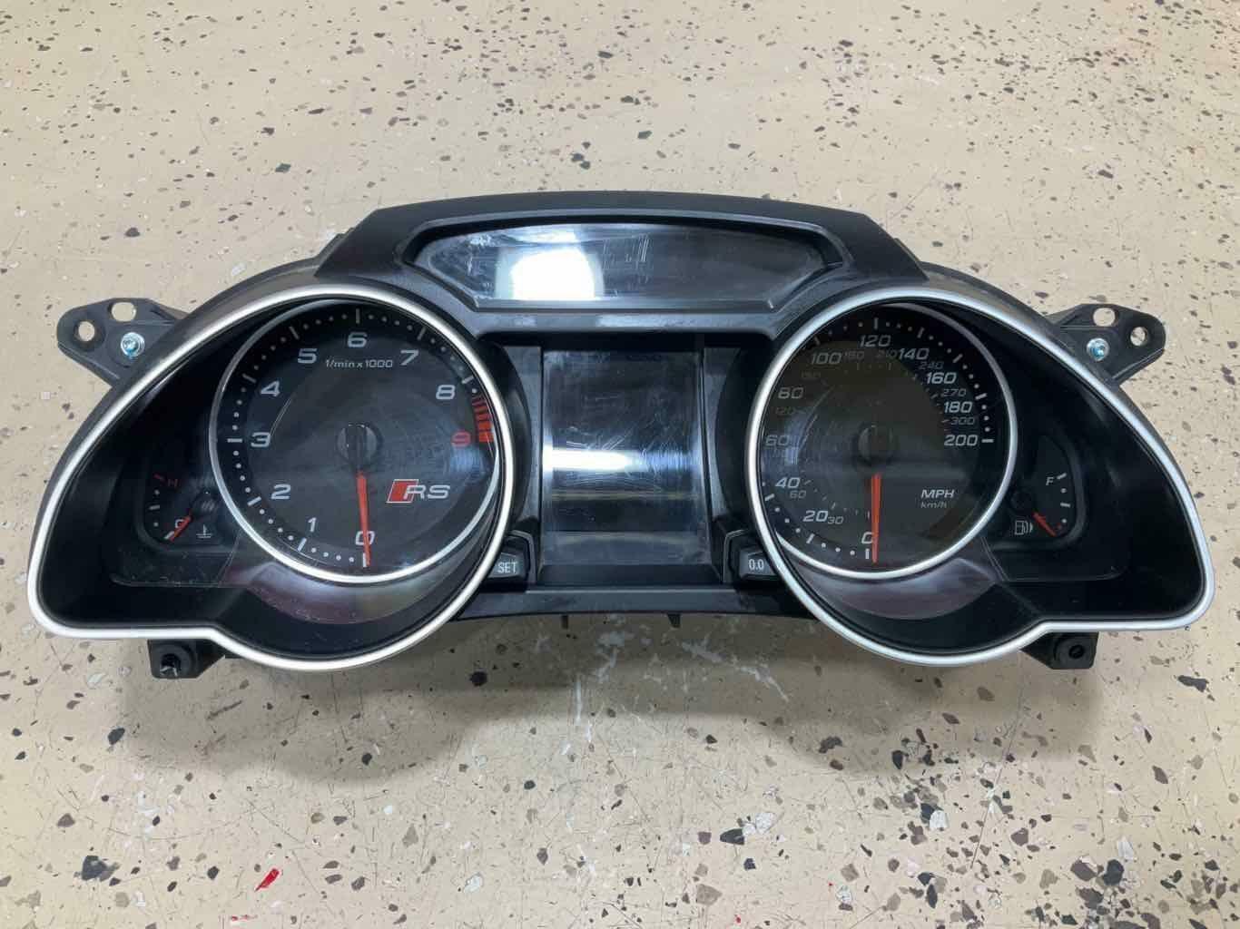2013-2015 Audi RS5 OEM Speedometer Cluster 200mph Tested OEM 8T0920984H