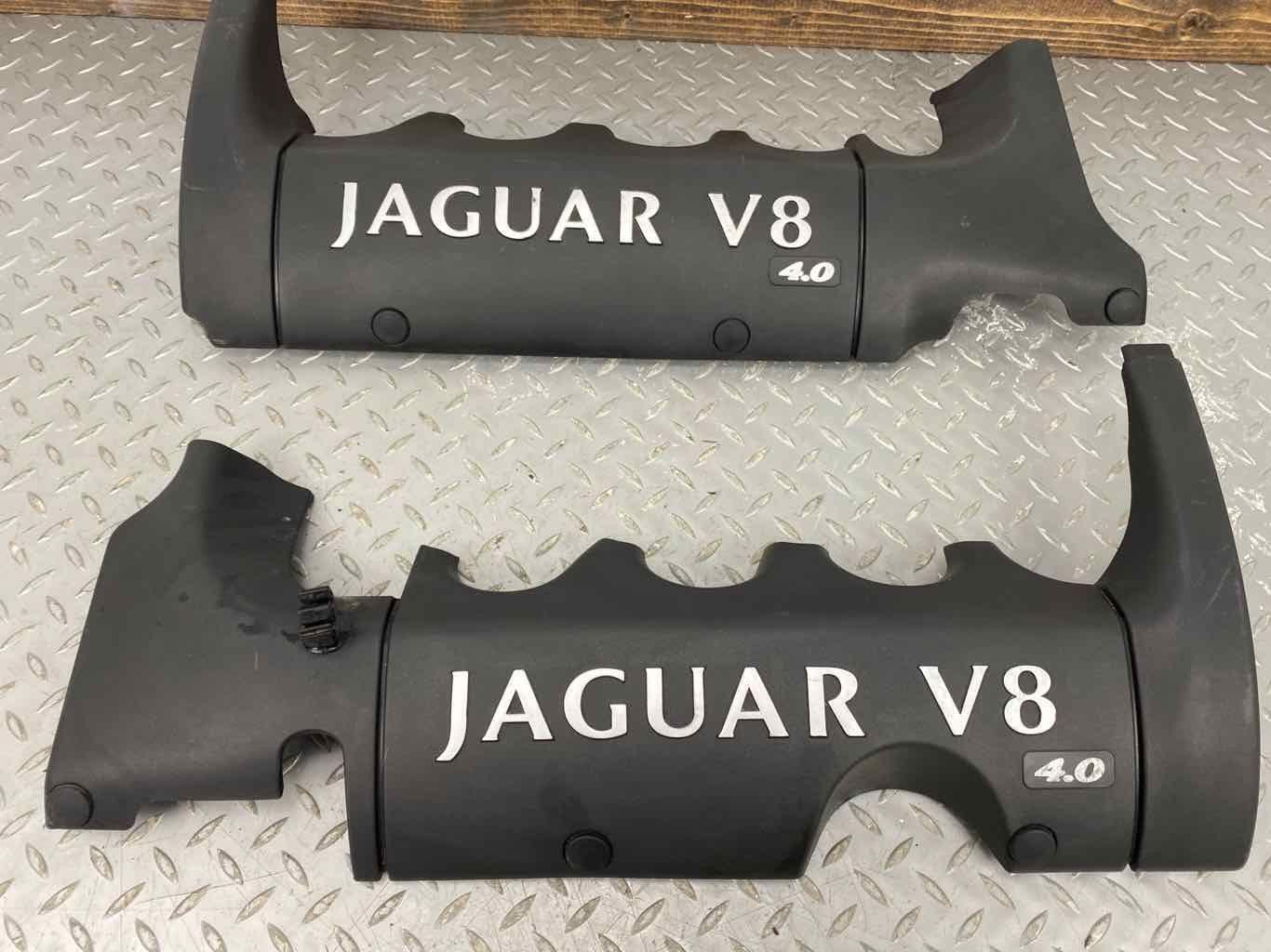99-01 Jaguar 4.0L (Non Supercharged) Pair of OEM Engine Covers