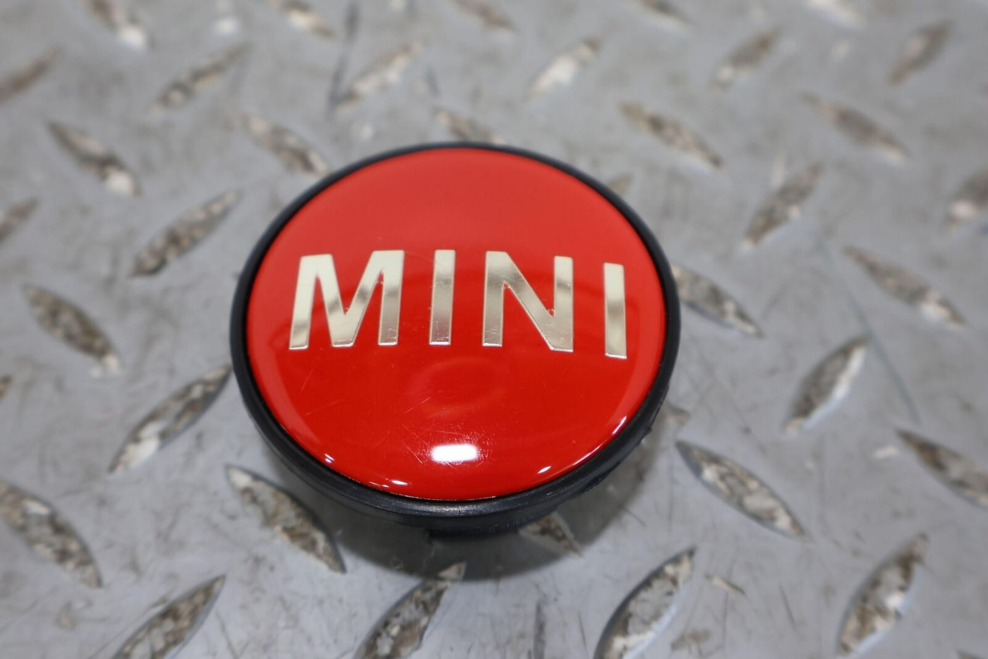 07-13 Mini Cooper S Set of 4 Wheel Center Caps (Chili Red) 83K Miles