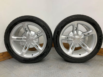 03-04 Chevy SSR Set of Staggered 19x8 Front & 20x10 Rear Wheels Unmatched Tires