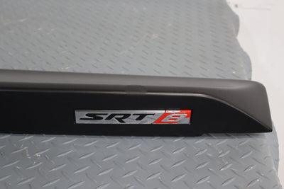 08-14 Dodge Challenger SRT-8 Rear OEM Spoiler (Matte Black) SRT8 Emblem
