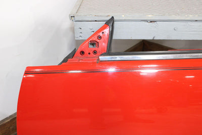 84-89 Nissan 300ZX Z31 Left LH Driver Door Shell (Hot Red 526) Sold BARE 2+2