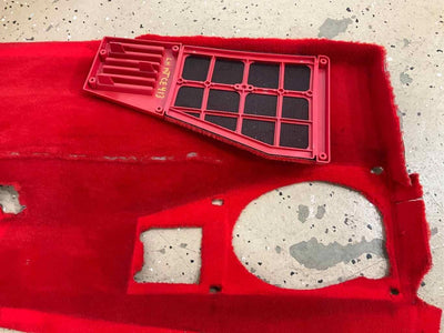94-96 Chevy C4 Corvette Trunk Carpet Kit (Torch Red 70I) See Notes