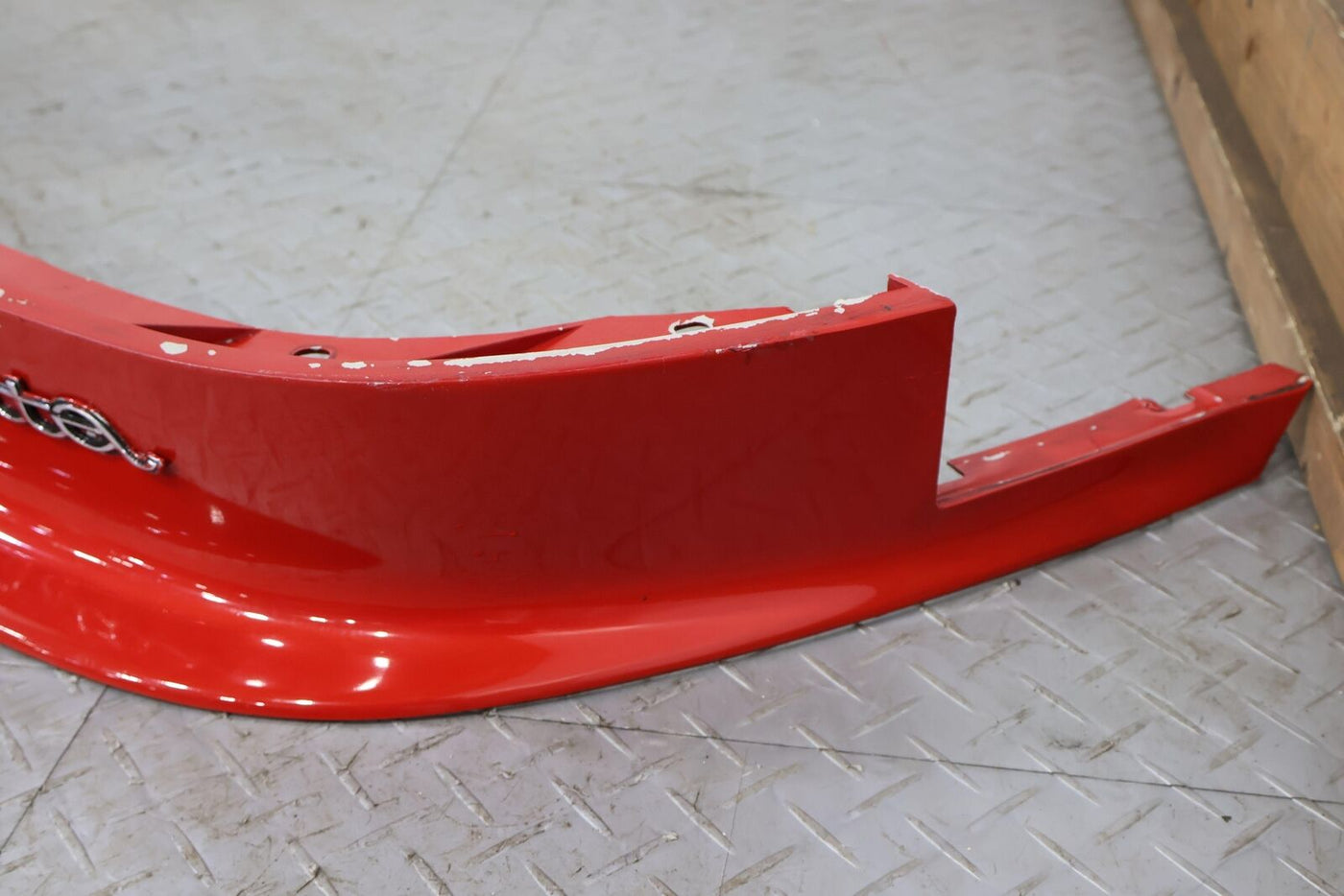 1990 Buick Reatta Rear Tail Finish Panel (Bright Red 66i) Resprayed (Blemishes)