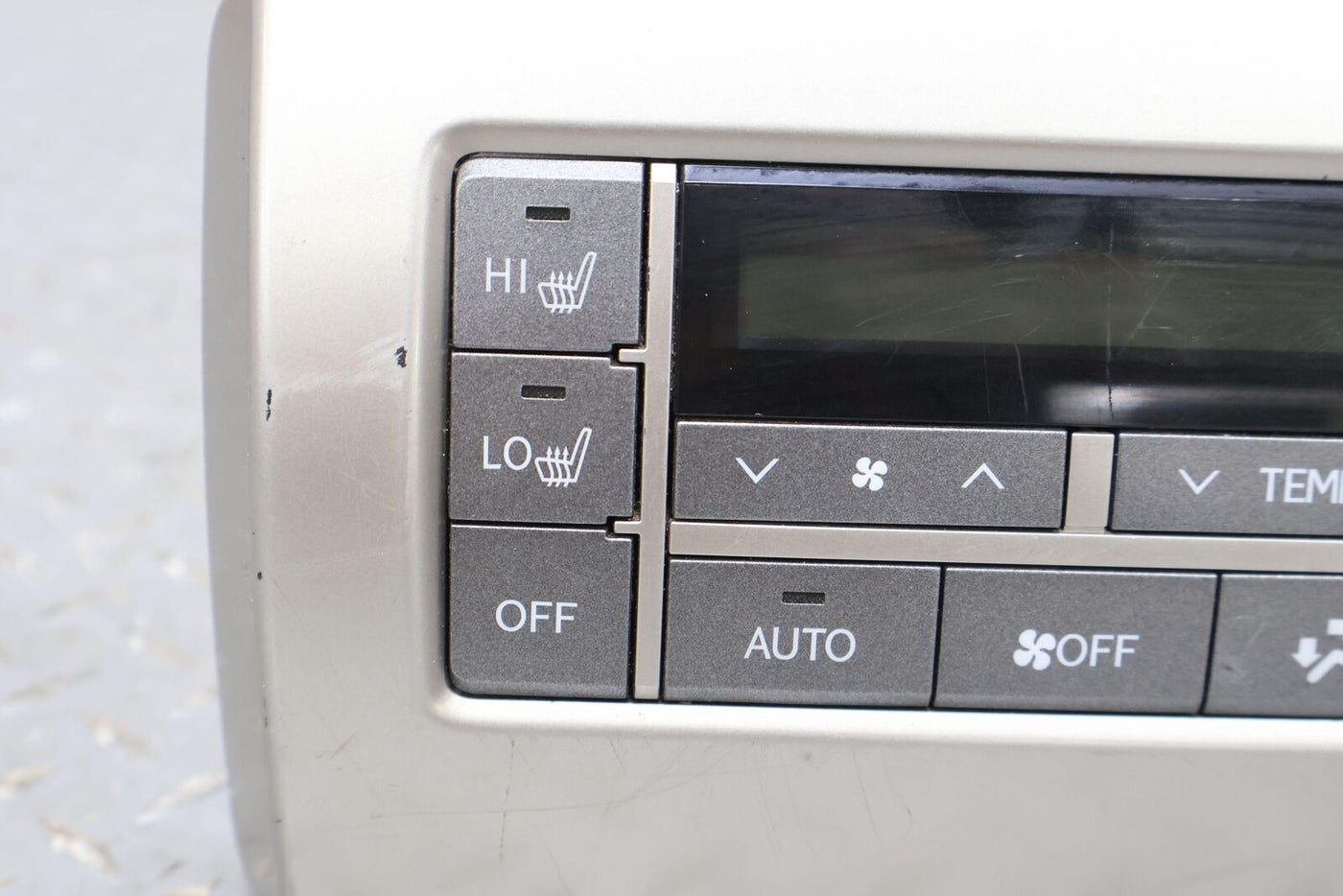 10-13 Lexus GX460 Rear Temperature Control Panel W/Heated Rear Seats (Tested)
