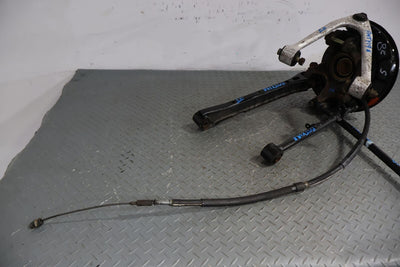 91-93 Toyota Supra MK3 Left LH Driver Rear Spindle W/Control Arms &Axle No Strut