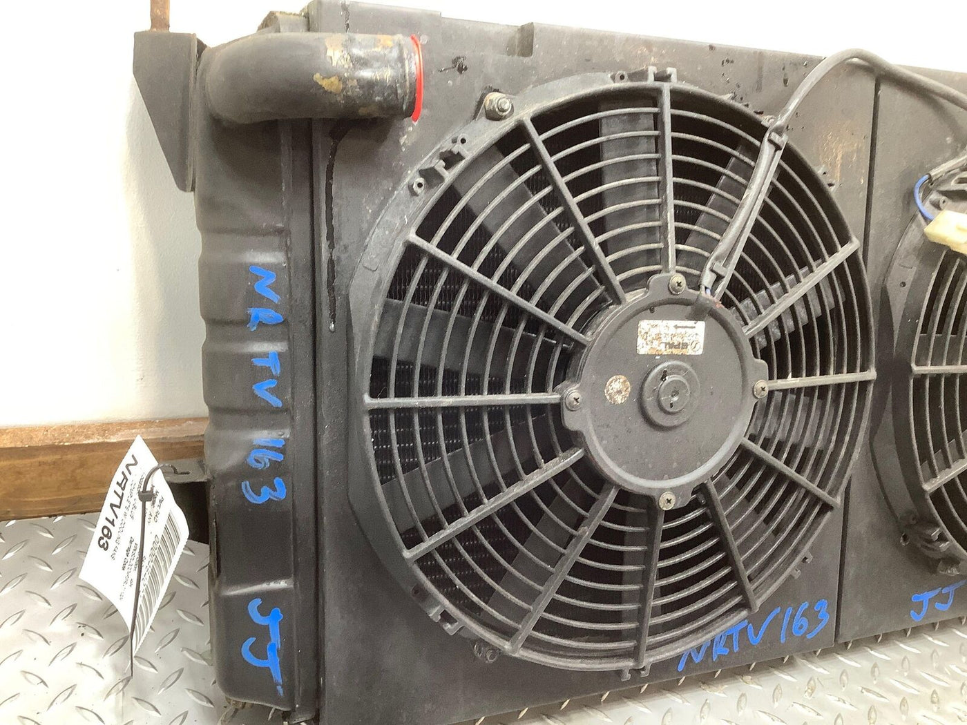 TVR Chimaera 4.0L Complete Radiator W/ Cooling Fans OEM