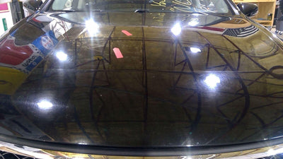 07-12 Lexus LS460 OEM Hood No Hinges (Obsidian 212) See Notes
