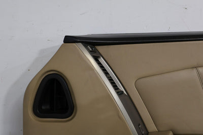 07-09 Cadilac XLR Right Passenger Door Trim Panel (Cashmere 31i) Painted Grille