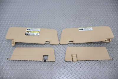 06-11 Mercedes W164 X164 ML GL450 Pair Sun Visors (Brown 104A) Primary&Secondary