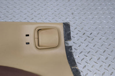 97-04 Jaguar XK8 Convertible Rear Right Interior Quarter Trim Panel (Coffee SDC)